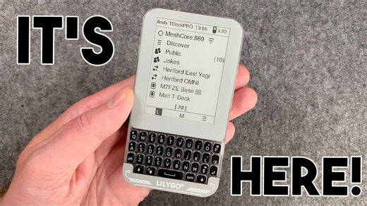 断网也不怕！T-Deck Pro：最可靠的离线通讯神器，低带宽无线电必备 LILYGO 开源 智能硬件 触屏 树莓派 ESP32