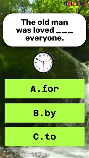 Everyone Loved the Old Man | English Grammar Quiz 2026 #shorts