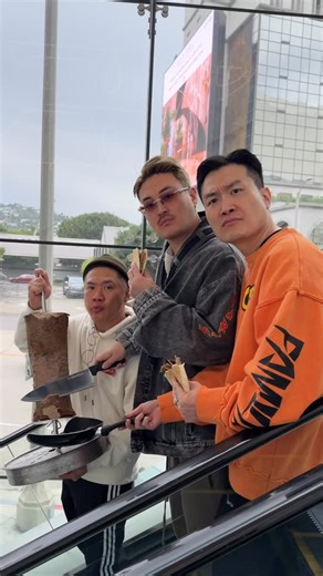 Adam W on Instagram: "Trading places 🍽️"