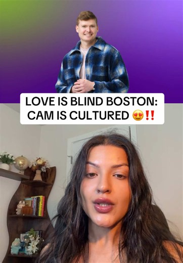 After 11 Seasons of Love is Blind, we finally get someone cultured in Boston! Kinda shocked but really enjoy how Cam is well traveled and cultured ❤️ #loveisblindboston #loveisblind #loveisblindnetflix #boston #foryoupage
