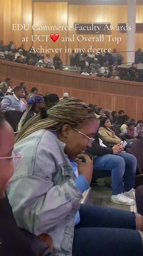 Top Achiever at EDU Commerce Faculty Awards UCT❤️ Dedication to Mills