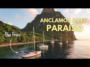 Sailing around St. Lucia with guests on board
