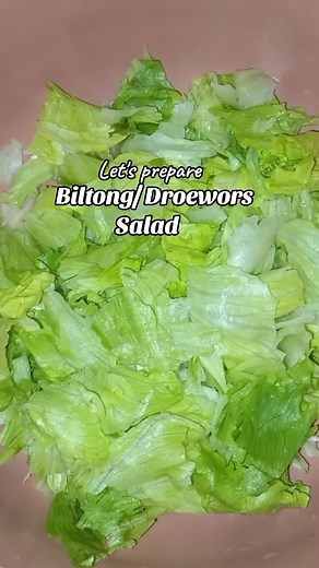 South African Biltong and Droewors Salad Recipe