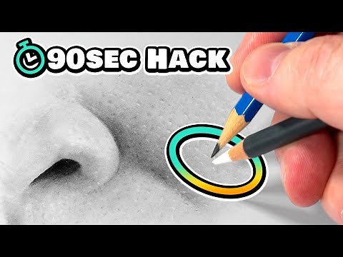90-Second Drawing Hack: Realistic Skin Texture