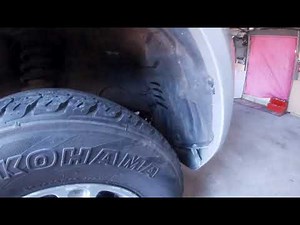 Mitsubishi Pajero 3.2 did bruit étrier de frein