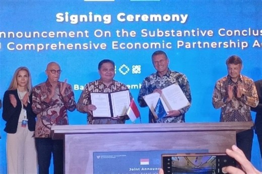 Sejarah Baru! IEU-CEPA Resmi Diteken Usai Hampir 10 Tahun Mandek