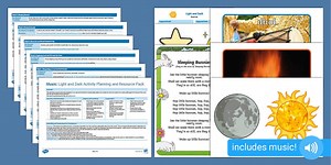 EYFS Music: Light and Dark Activity Planning and Resource Pack
