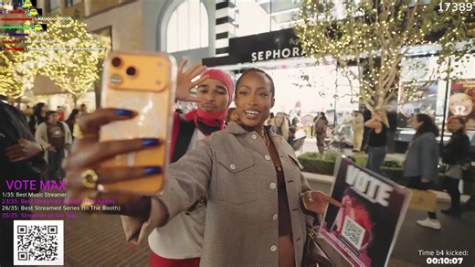 max had a wild encounter with one of “america’s top models” contestants she asked him for a kiss😭😭#f#fypf#foryoupagep#plaqueboymaxa#americanmodell#la