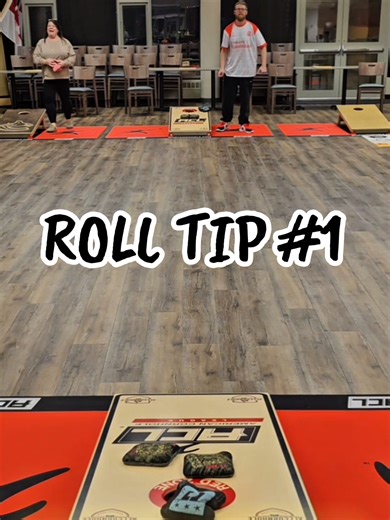 I've traveled all over to play this game and have been gathering tips from the best pro's in the world! Roll tip No. 1 from the great @loganchamberlain01 Landing spot is so important! Depending on how far you're trying to roll and how close the bag is to the hole will determine your trajectory and landing spot!
