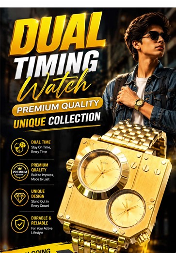 ⌚🔥 Double Time & Triple Time Watch – Only 3.900 KD One watch. Multiple time zones. Maximum style. 🌍 Double Time & Triple Time Display ✨ Premium Design ⌚ Perfect for Everyday Wear & Travel 🎁 Great Gift Choice 💰 Only 3.900 KD 📍 Lulu Luxury – Shop No. 92 Souq Al Wataniya, Murgab, Kuwait City 📞 WhatsApp: 965 9664 2785 Follow @lulu.luxury92 for daily deals and trending collections! #DoubleTimeWatch #TripleTimeWatch #MensWatch #3900KD #LuluLuxury