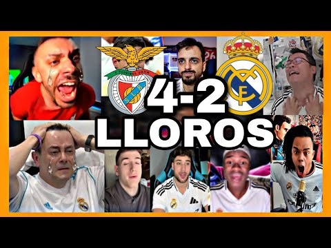🤣🔥THE BEST MADRID FANS' CRYING OUTS IN BENFICA 4 REAL MADRID 2 (HISTORIC HUMILIATION)