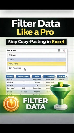 Still using filters the hard way? ❌