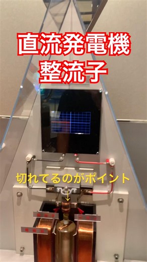 直流⭐︎整流子⭐︎一定方向の電気！