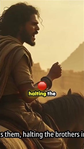 "CAUGHT! Joseph's Silver Cup Found in Benjamin's Sack | Most Dramatic Bible Moment #Shorts"