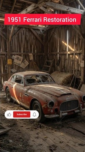 1951 Ferrari Restoration 😱 | Abandoned Classic Brought Back to Life |