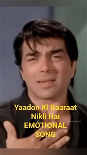 Yaadon Ki Baaraat Nikli Hai | Dharmendra | Kishore kumar | Mohd.Rafi | Yaadon Ki Baaraat (1973)