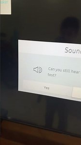 Samsung TV Sound Test