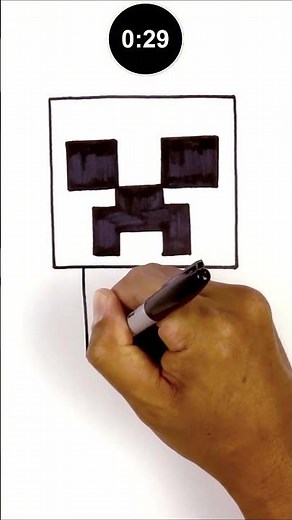 Learn to Draw a Minecraft Creeper Like a Pro!