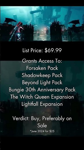 Is The Legacy Collection Worth Buying in 2024? #destiny2