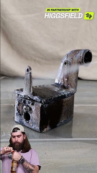 Transforming a Rusty Antique Iron into a Stunning Masterpiece! 🔧✨