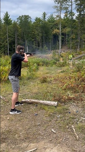 Mossberg 500 12 Gauge shotgun out at the range ￼