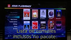 Atari Flashback 9 HD (modelo AR3050) NEXUS 7.5 Lista de consoles:...