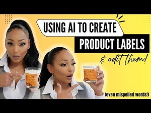 How to Create & Edit AI Labels FAST (Part 1 Tutorial for Product Makers)