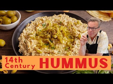 Authentic 14th Century HUMMUS RECIPE | Mediterranean Diet Recipes