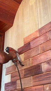 2M views · 18K reactions | Techniques To Install Wood Tile On Cabinet Decoration | Daily Works CVR | Facebook