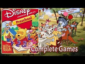 Disney's Winnie the Pooh Preschool Complete Games ABCs Alphabet Letters #abcd #numbers #123numbers