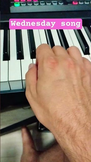 The Wednesday Song - Piano Tutorial