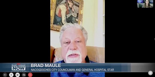 WATCH: Actor, Nacogdoches councilman Brad Maule reflects on 60 years of General Hospital