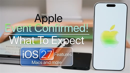 【中配】苹果发布会已确认！—— Mac、iPhone 17e、iOS 27 及更多新品亮相
