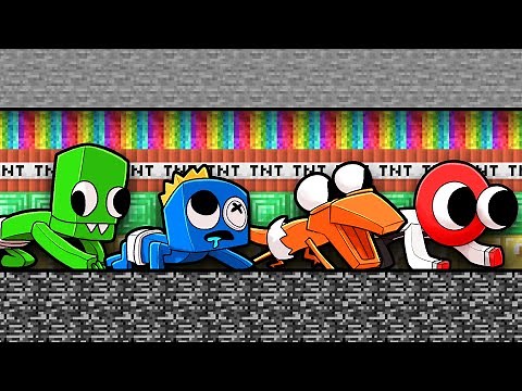 100 LAYERS RAINBOW FRIENDS SURVIVAL!