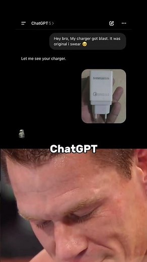 100% real charger 😭