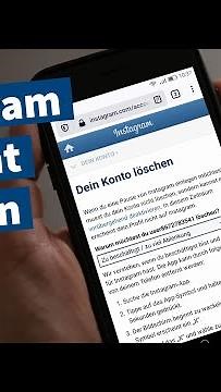Instagram Account löschen – Anleitung, Tutorial