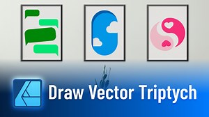 Create Minimalist Triptych Wall Art with Affinity Designer | Mark Krukowski | Skillshare