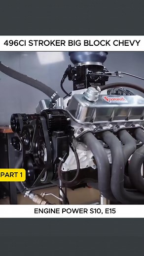 1.2K views | 496ci Stroker Big Block Chevy!!!(PART 1) #engine #rebuild #rebuilding #oldcar #fyp | 496 Bbc Racing Engine Build | Facebook