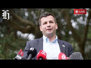 NZ Herald Live: David Seymour speaks to media