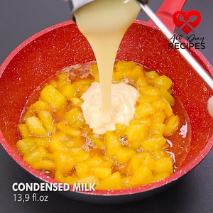 When I make this pineapple dessert, there's nothing left over #desserts #easyrecipe | All-Day Recipes