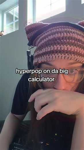 hyperpop on da big calculator #sp404mk2 #hyperpop #music #trans | Hyper Pop