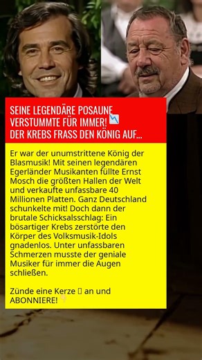 SEINE LEGENDÄRE POSAUNE VERSTUMMTE FÜR IMMER! 📉 DER KREBS FRASS DEN KÖNIG AUF... #nostalgie