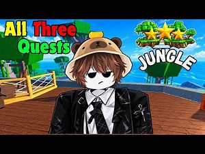 How To Get ALL 3 STARS in Jungle Island | Blox Fruits Update 30