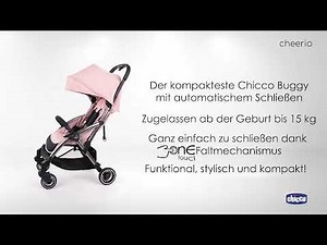 Cheerio, der ultrakompakte Buggy von Chicco, der sich automatisch schließen lässt - Chicco (Deutsch)