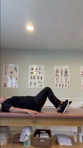 Isometric Hamstring Heel Digs into table