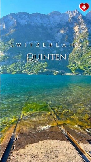 Walking in Quinten, Switzerland | Pure Nature Sounds Only