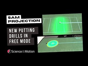 SAM Projection - New Putting Drills in Free Mode