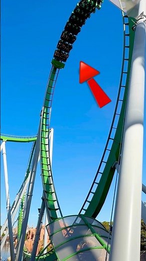 Have you been on Incredible Hulk coaster at Islands of Adventure ! #shorts #universalparks #fyp
