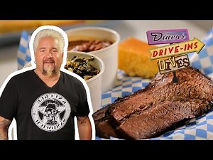 Guy Devours Wagyu Brisket in Nevada | Diners, Drive-Ins and Dives | Food Network