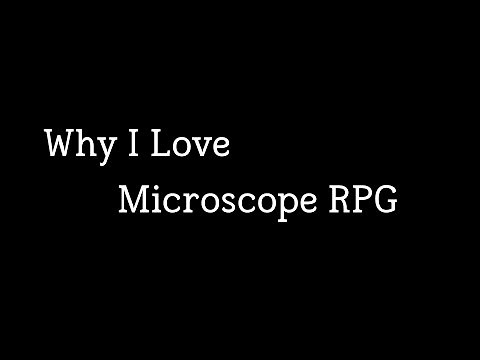 Talking about Microscope RPG